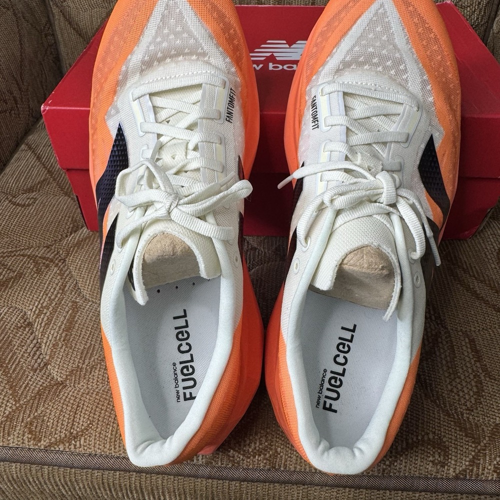 New Balance FuelCell Rebel v4 Hot Mango Size 13 D MFCXCO4‎ Excellent - Picture 7 of 10
